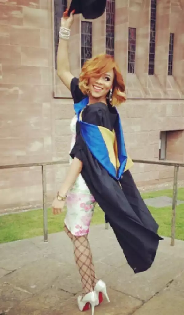 Ex Most Beautiful Girl In Nigeria, Fiona Amuzie Graduates From UK University [See Photos]